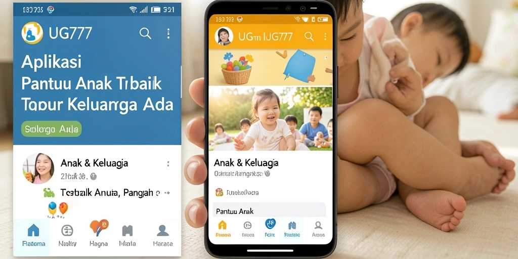 Screenshot utama UG777 menampilkan fitur pantau anak yang intuitif dan ramah pengguna.